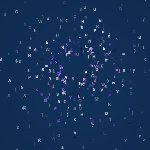Text Particles