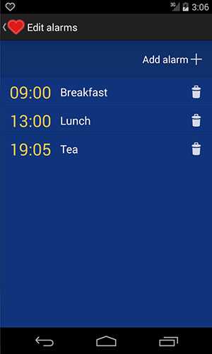 Check Yourself app checkyourself alarm